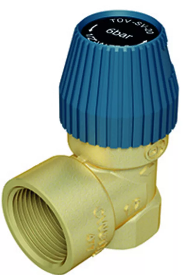 TRINNITY Membran-Sicherheitsventil Messing 1/2" x 3/4" 6 bar | SV156TR