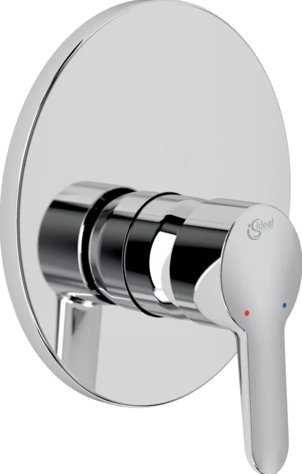 Ideal Standard Brausebatterie Farbset UP Connect Blue Bausatz 2 chrom | A5836AA