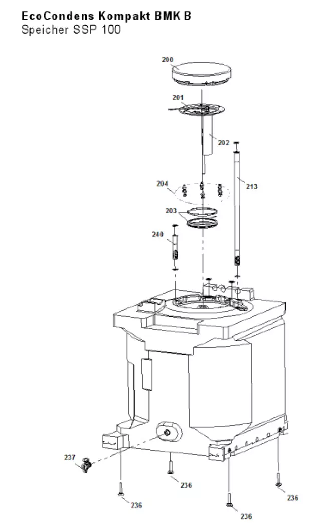 BRÖTJE Anode SSP100 40x175 o 33x257 | 7642495