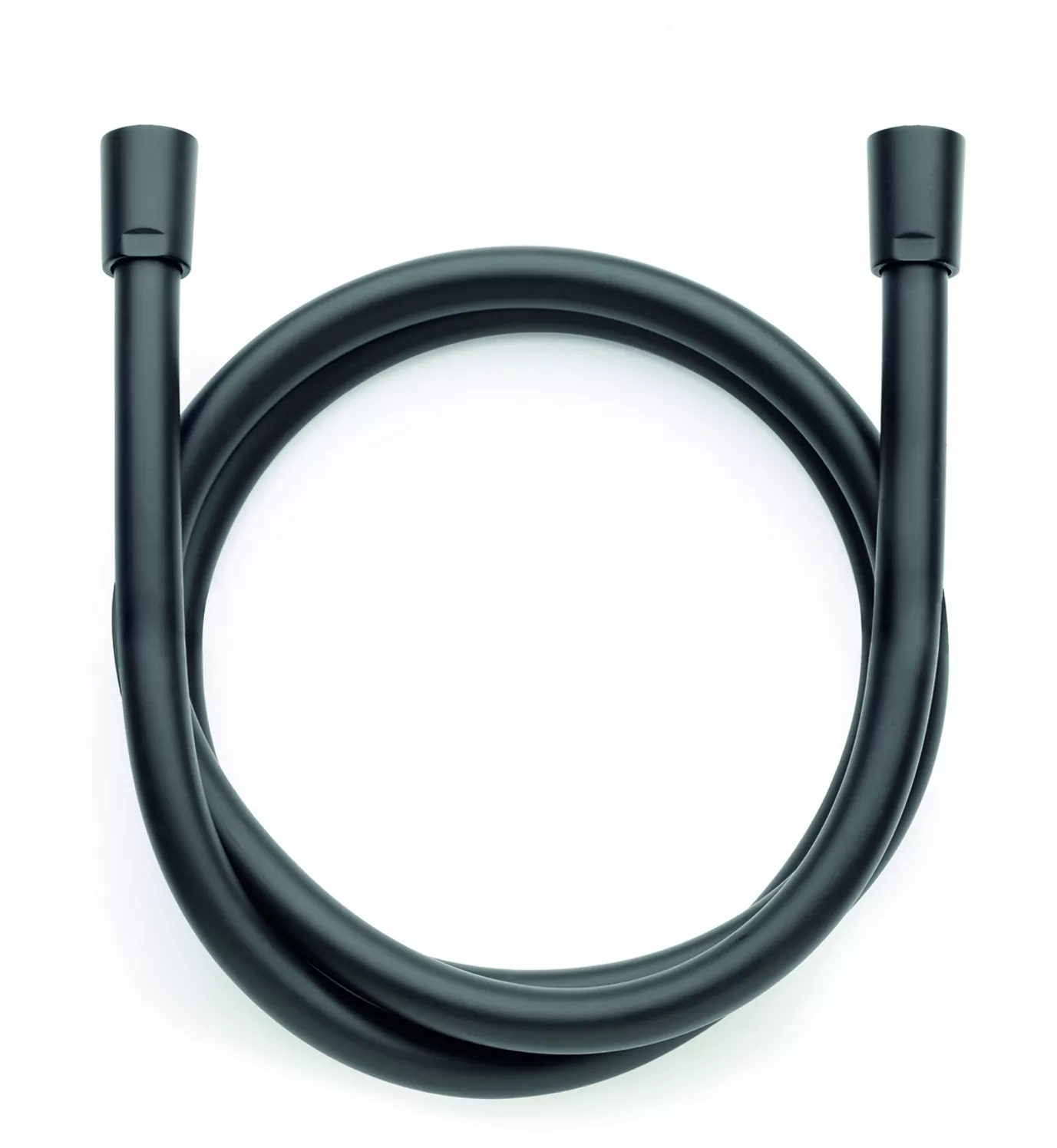 VIGOUR Design Brauseschlauch Schwarz Matt 1/2" x 1/2" verdrehsicher verschiedene Längen 125 | 160 | 200 | cm 