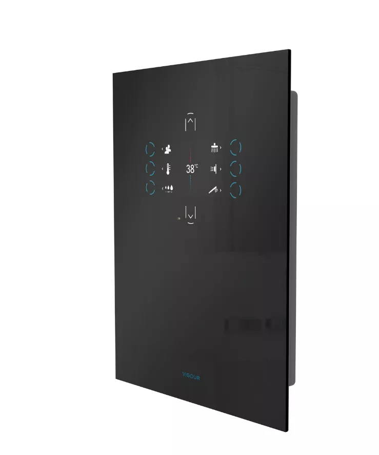 VIGOUR SMART Fertigset Glasausführung schwarz | VIGSMARTFBS