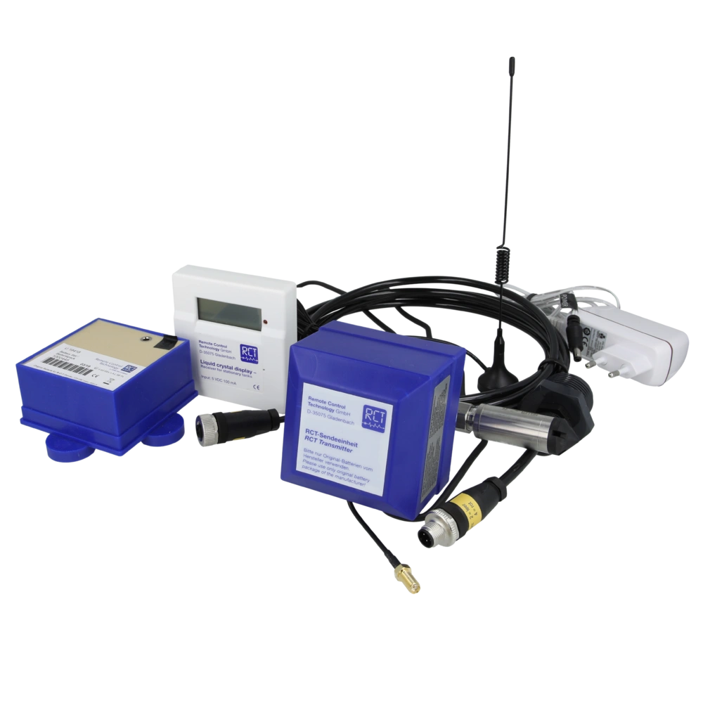 RCT 620 LCD, Füllstandsüberwachung m. Drucksensor, Funkübertragung,max.500m