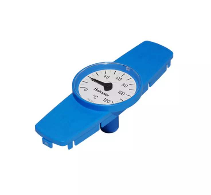 Heimeier Thermometer Globo Kugelhahn DN 10 bis DN 32 blau | GLOBOHTB