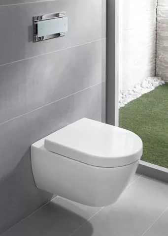 Villeroy & Boch WC-Sitz Subway 2.0 weiss zu SUBW2WWC NEU m.Softcl./Quick Release Scharn.Edelst. | SUBW2SIASN