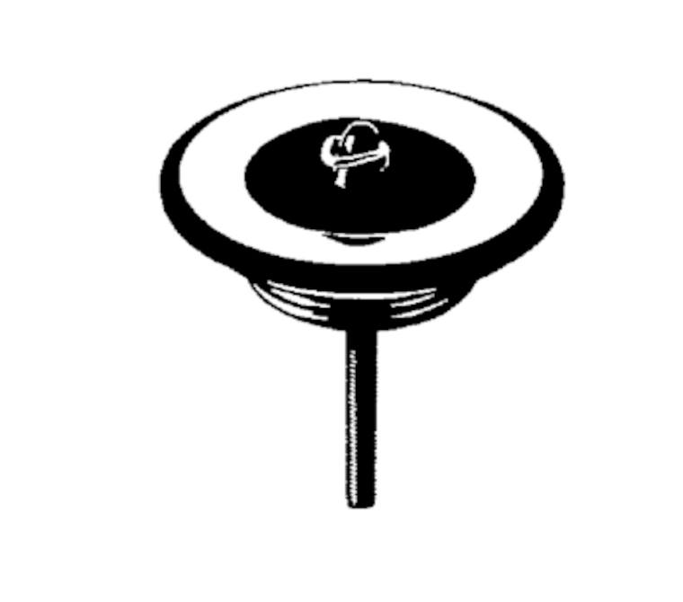 TRINNITY Universal-Stopfenventil 1 1/4" G d=60mm poliert, Ventilunter | SV