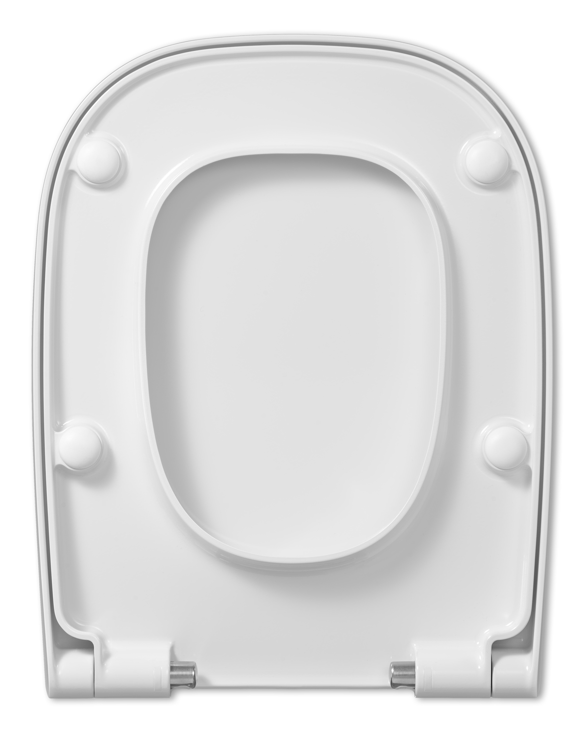 VIGOUR WC-Sitz vogue mit ES-Scharnier Absenkautomatik, abnehmbar, weiss | VOSIAS
