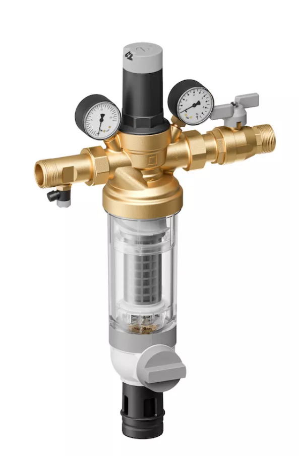 Resideo Hauswasserstation HS10S 0,1mm, bleifrei, Tülle 1" | HS10S-1LFAA