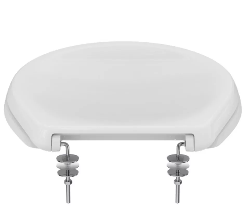 Ideal Standard WC-Sitz Eurovit m.Deckel weiss Scharniere Edelstahl | W302601