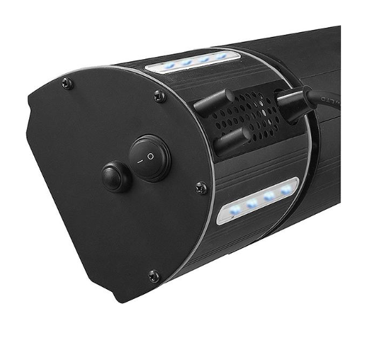 EUROM Heizstrahler Head and Beat Farbe: schwarz 2000 Watt | 334579