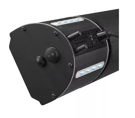 EUROM Heizstrahler Head and Beat Farbe: schwarz 2000 Watt | 334579