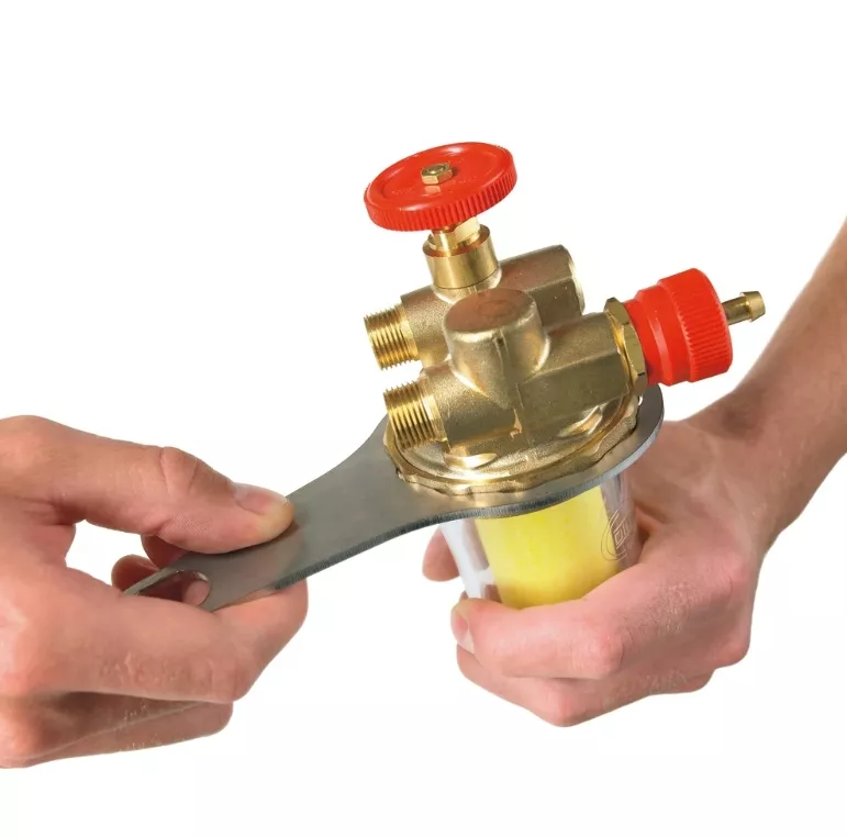 Profi Wartungs- u. Reparatur-Set für Ölbrenner & Ölkessel 6L-Behälter, Saugmatte, Ölfilterschlüssel