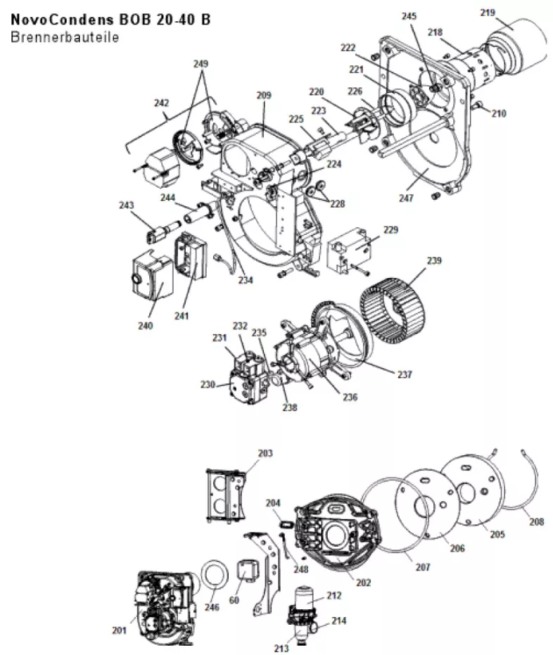 BRÖTJE Gebläsemotor O-42 Z1/2 C Rev. 04/2018 | 7700412