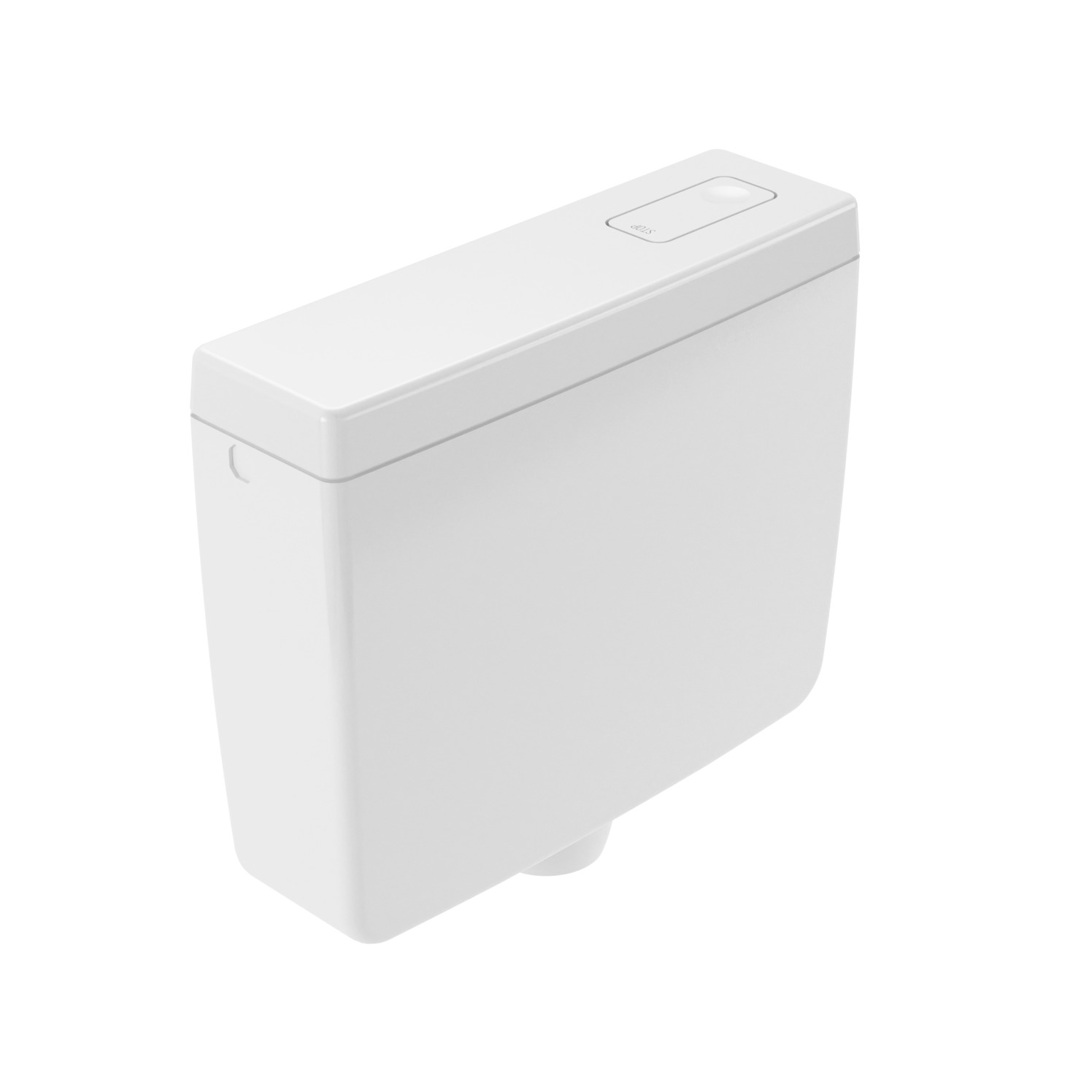 VIGOUR Aufputz WC Spülkasten Spar 6-9 L weiss mit Start/Stopp Füllventil wassersparend V2SP9N