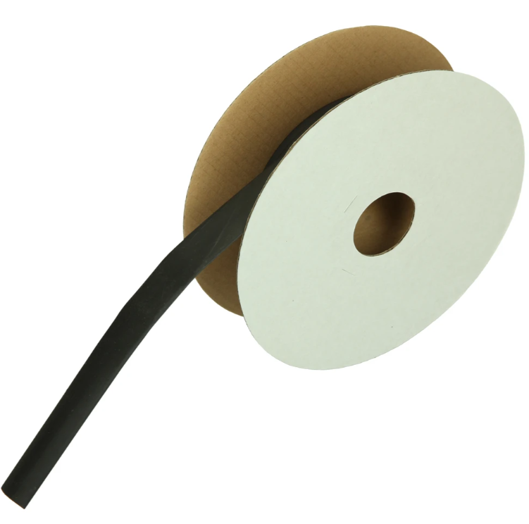 OEG Schrumpfschlauch schwarz 5 m aus Polyolefin 12,7 - 6,4 mm | 702000014