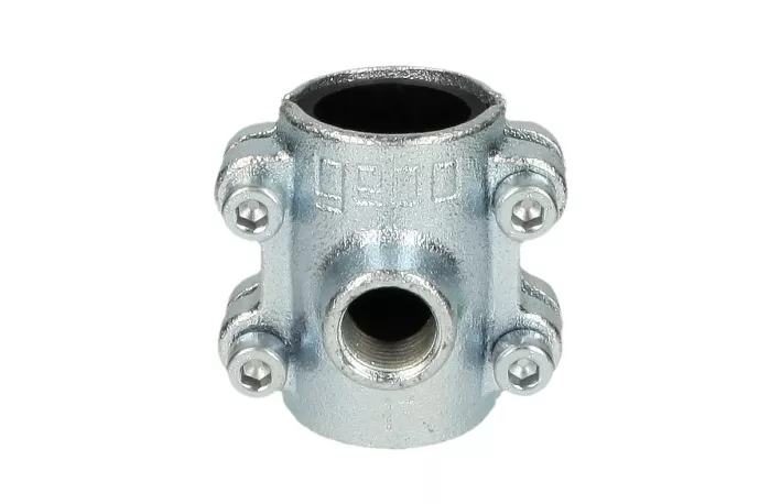 Gebo Anbohrschelle aus Temperguss DN 15 (1/2") x 21,3 mm x DN 15 (1/2") DVGW