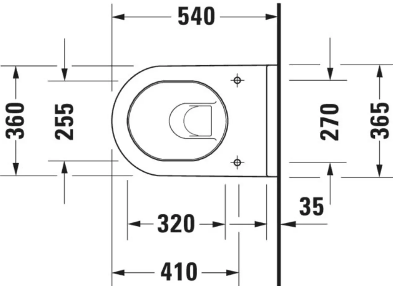 Duravit WC-Sitz Starck 3 mit Deckel weiss Scharniere edelstahl | 0063810000