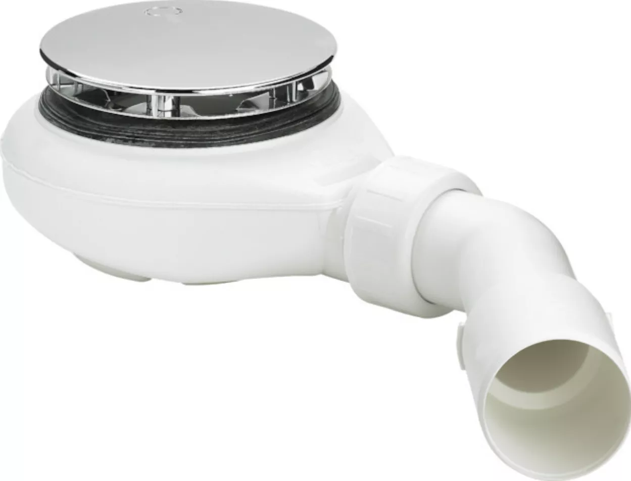 Viega Ablauf Funktionseinheit Tempoplex 60mm mit Abdeckhaube, Ablauf 45 Grad | 634100