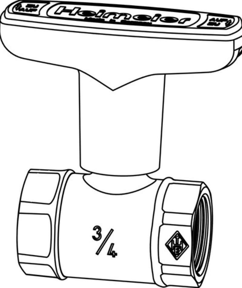  Heimeier Heizungskugelhahn Globo H 1 1/2" Rotguss | GLOBOH40