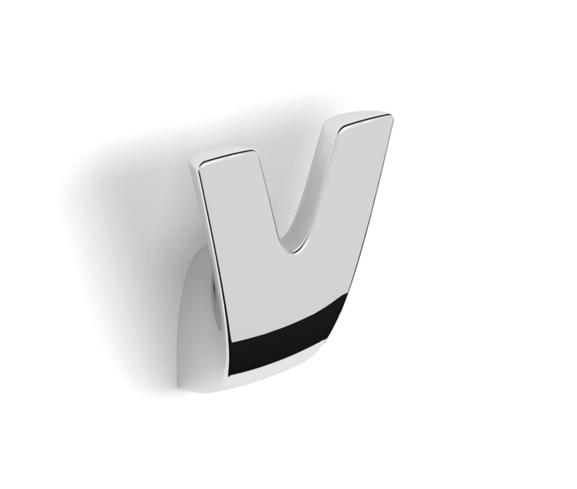 Vigour Handtuchhaken vogue doppelt verchromt | VOHA2
