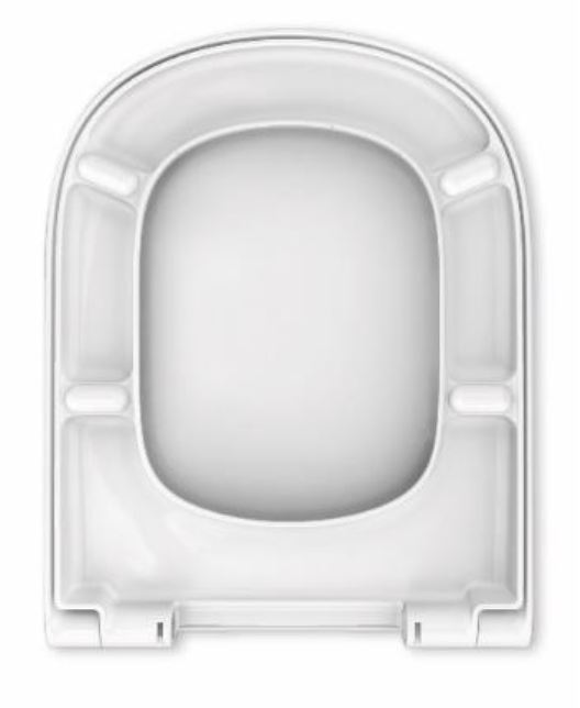 Vigour WC-Sitz derby style DERSTYSIAS weiss mit Absenkautomatik VIG abnehmbar
