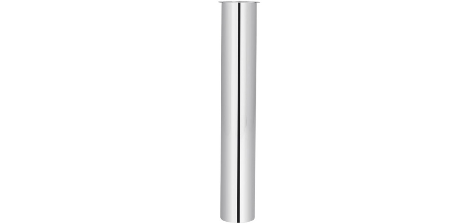 TRINNITY  Ablaufrohr 1 1/4" x 150mm verchromt gerade m.Bördelrand | ARO150