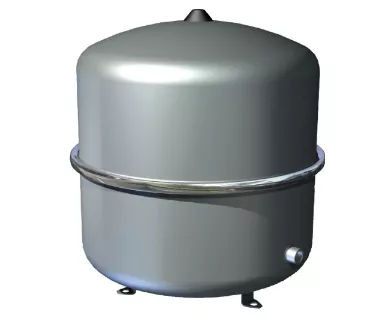 Buderus Logafix Ausdehnungsgefäß BU-H 35 Liter für Heizung, max. 3 bar, silber | 7738323767 (ersetzt Blau 80432064)