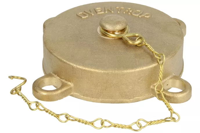 Verschlußkappe m. Kette 1½"