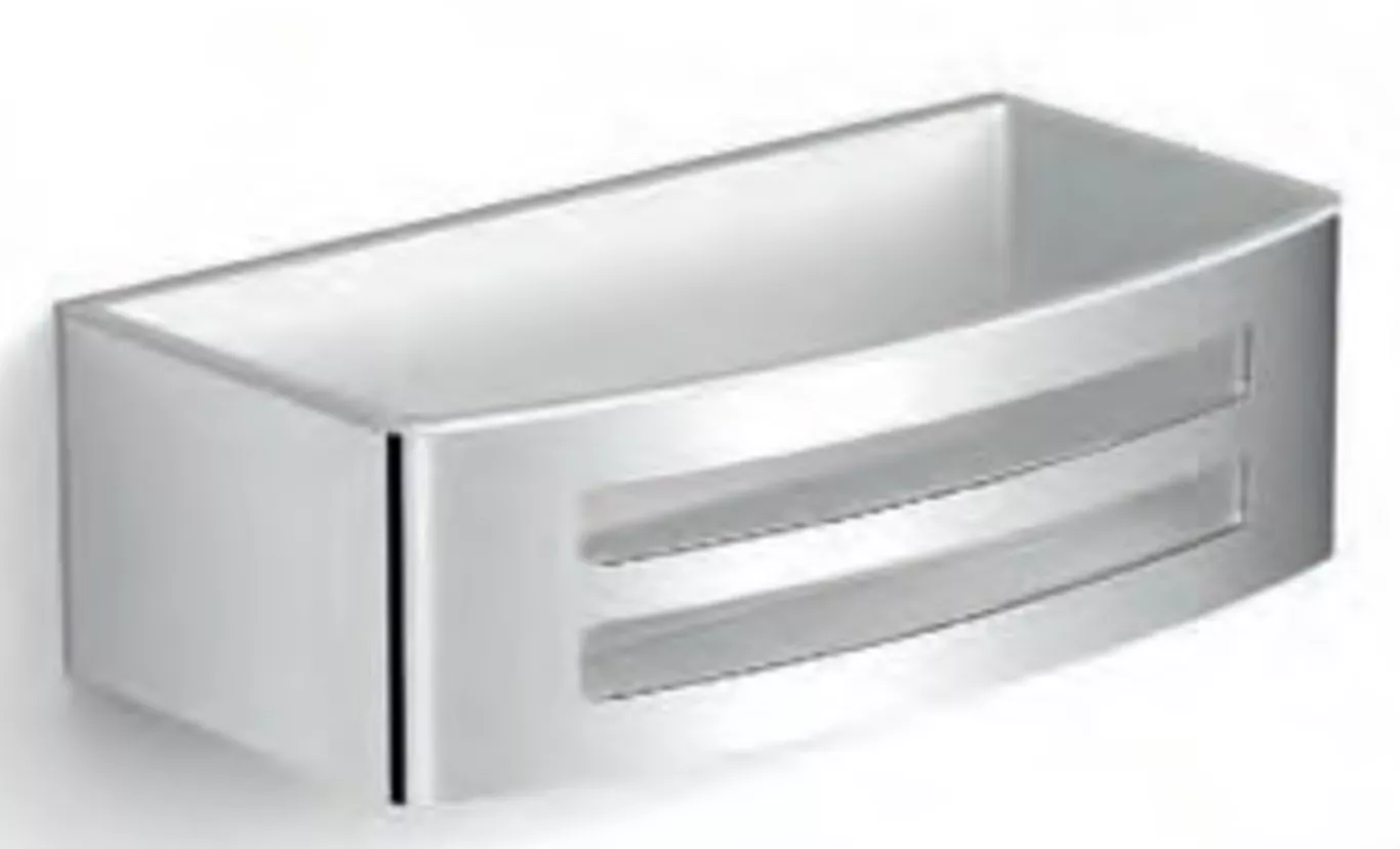 VIGOUR Duschkorb individual 220x110x70mm Einsatz weiss | V3SWKWE