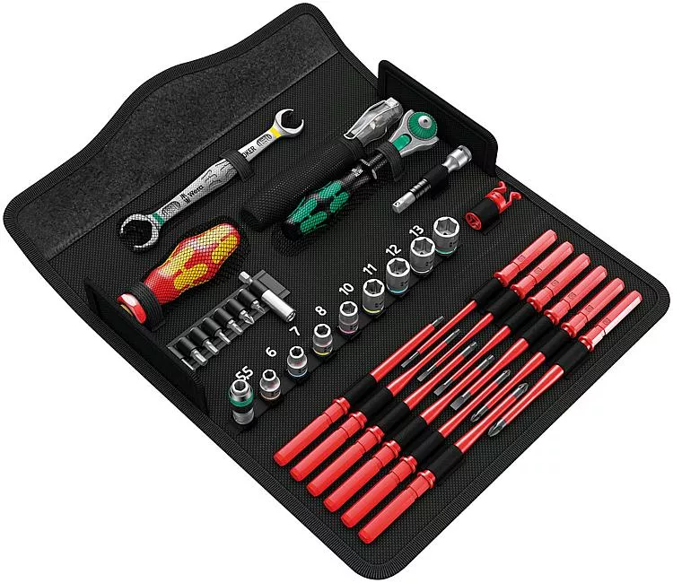 WERA Kompakt Set 35-teilig  Kraftform W1 Wartung u.Kundendienst