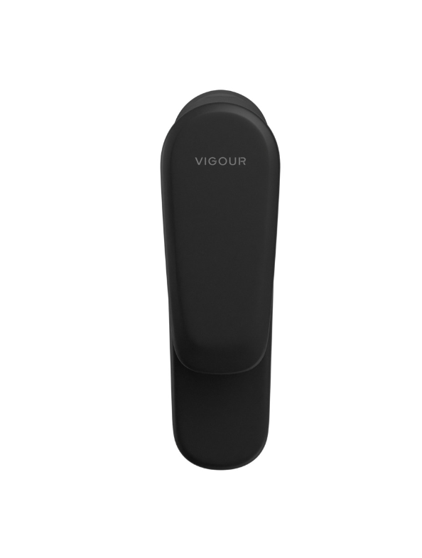 VIGOUR Einhand-Waschtischbatterie derby style schwarz matt | DESOSM
