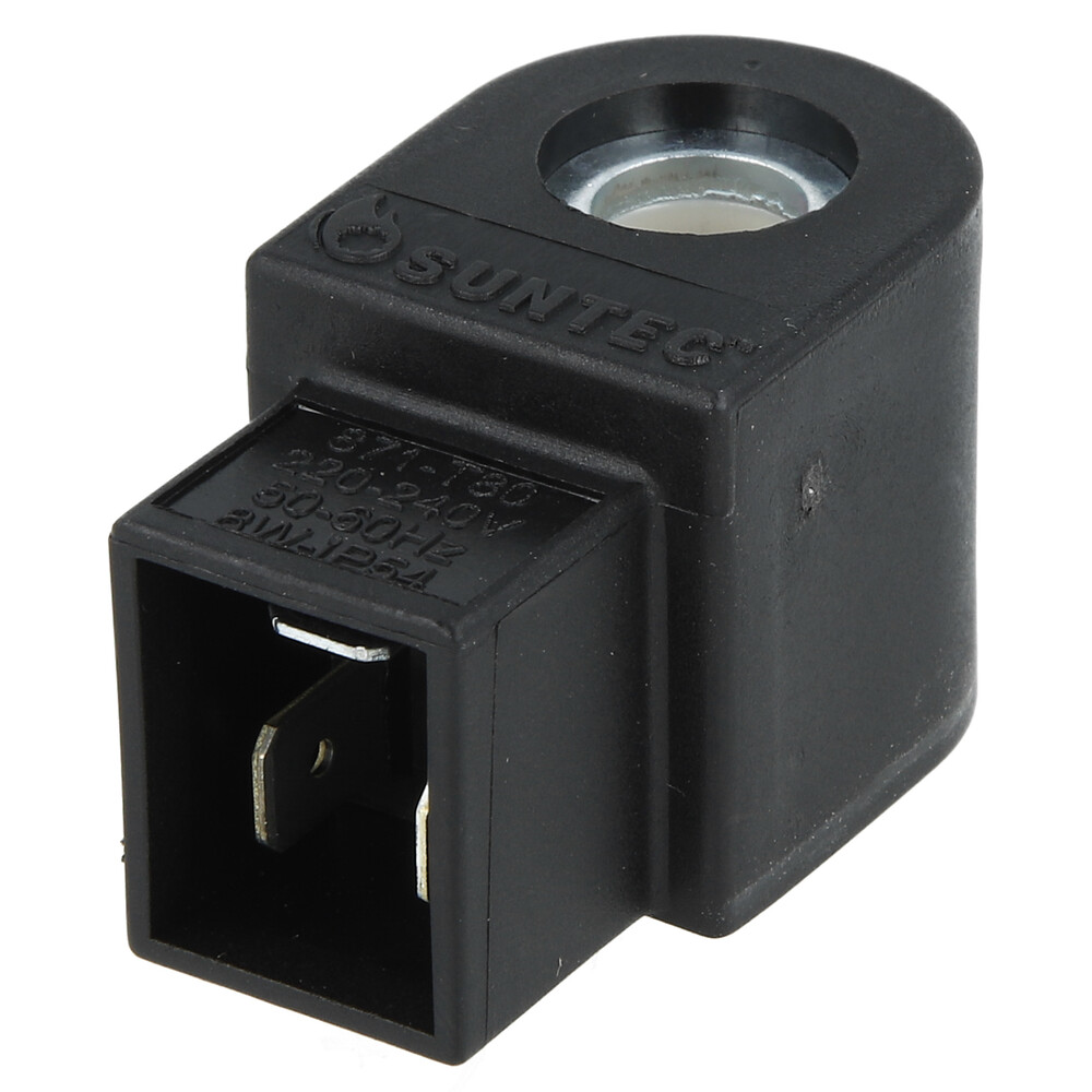 Suntec-Kraftstoffventilspule 3713798 – 220–240 V, 50–60 Hz, 8/9 W, IP54, ABS, Für Heizkessel Und Ölpumpen
