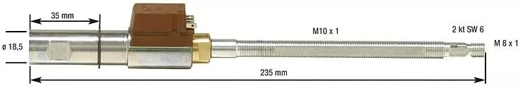 Ölvorwärmer Danfoss m. Düsenstock für Viessmann 7254782 ( ersetzt 7813224 )