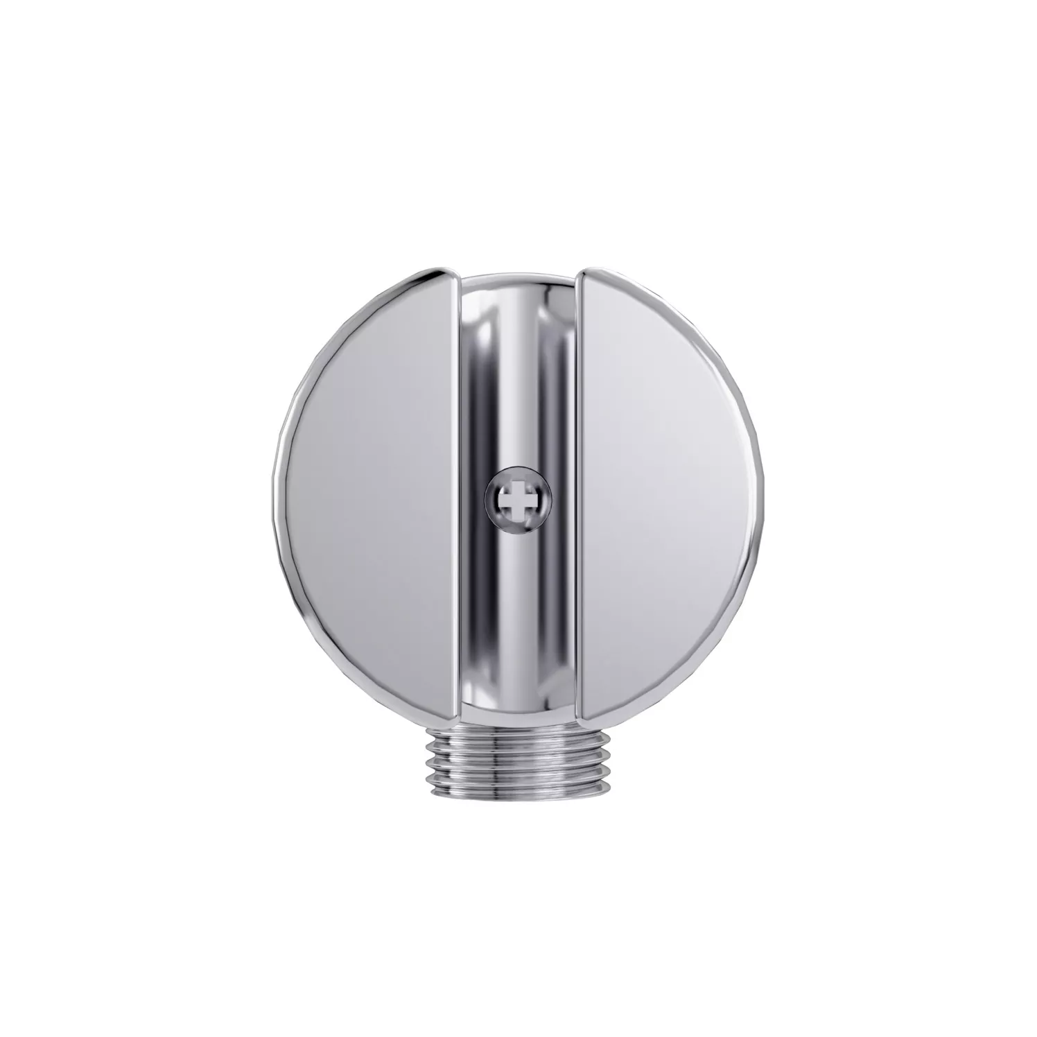 VIGOUR Wandanschlußbogen individual 4.0 rund mit Brausehalter verchromt | V4WABHR