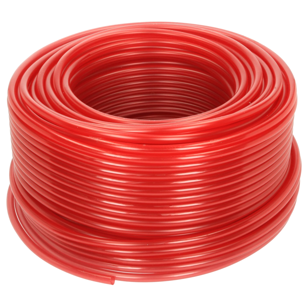 Afriso PVC-Schlauch 6 x 2 mm, rot 100m Ring
