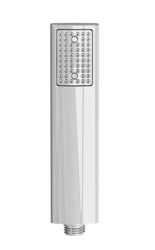VIGOUR Stabhandbrause white 1-strahlig verchromt  | WHITESTABHB