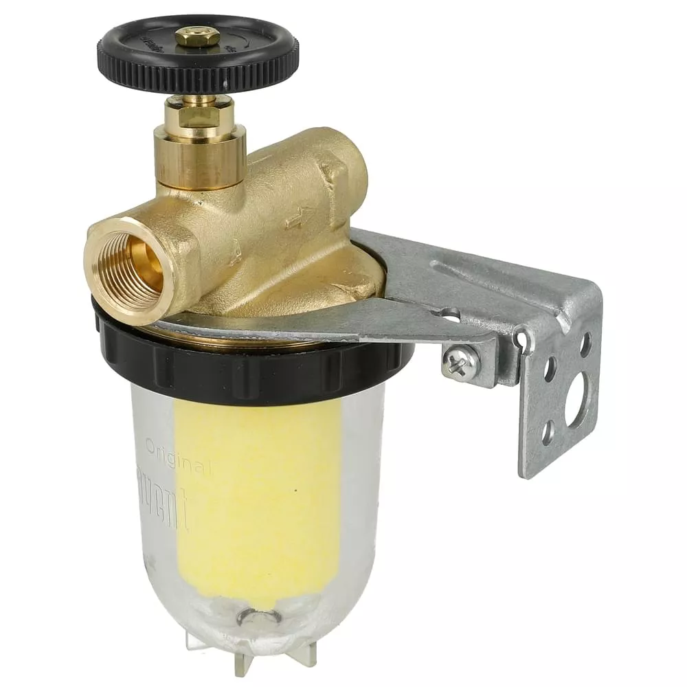 Oventrop Heizölfilter Einstrang Oilpur Siku beidseitig 3/8" IG,Absperrventil Nr. 2123261
