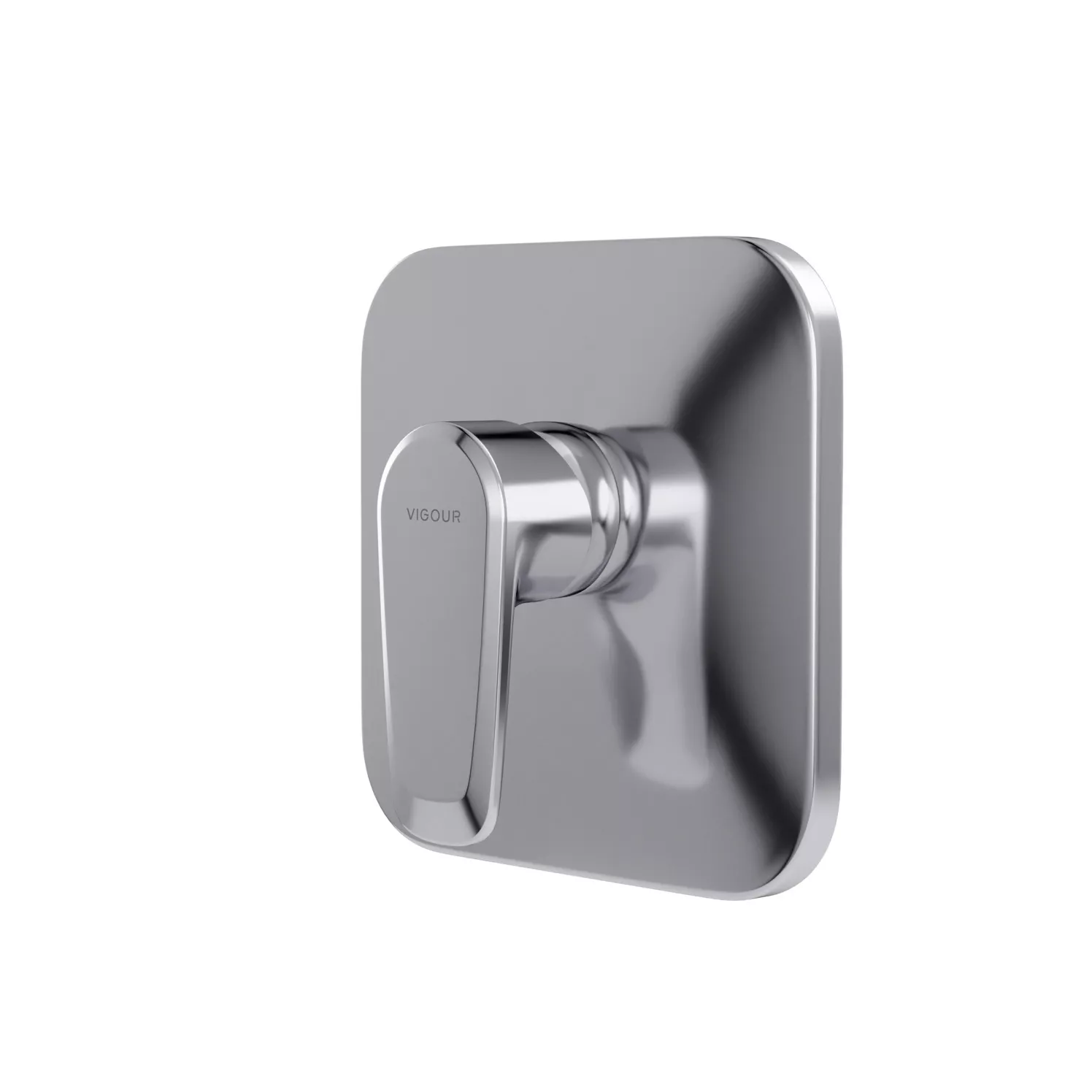 VIGOUR Farbset Brausebatterie derby V3 style f. VIGOUR-Box VUPK verchromt | DESFB