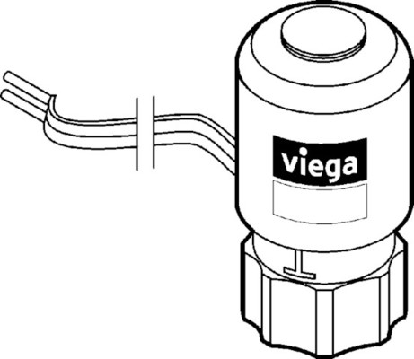 Viega Stellantrieb 1249 in 230V Kunststoff | 696214