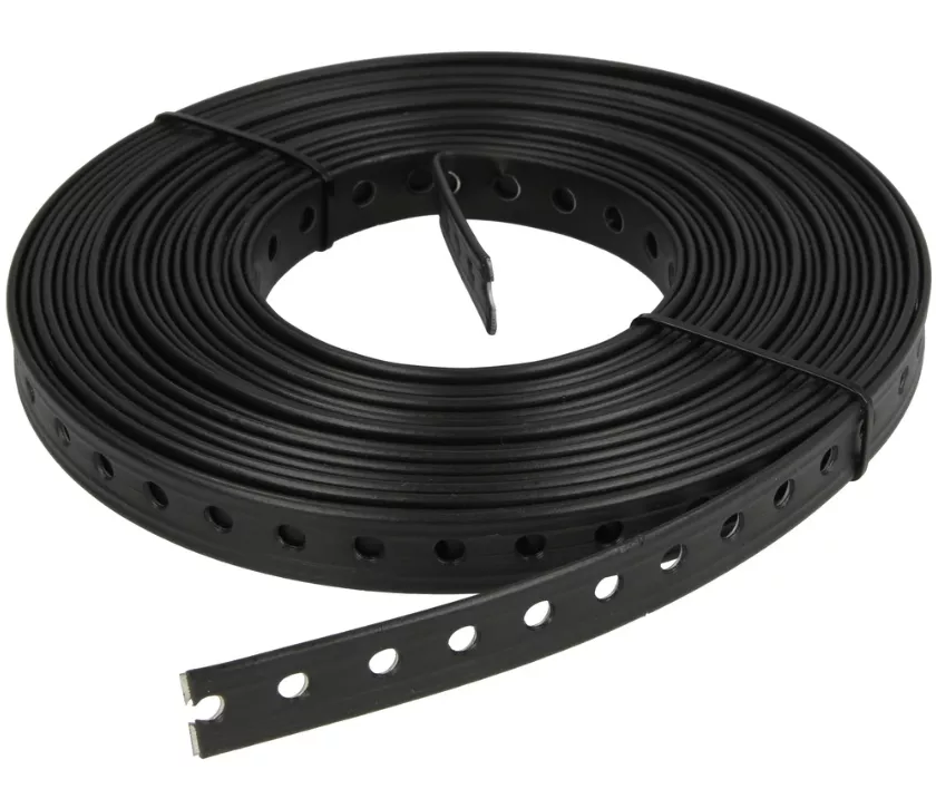 Montagelochband Lochband kunststoffbeschichtet Ø 6,5 mm x 19 mm 10m