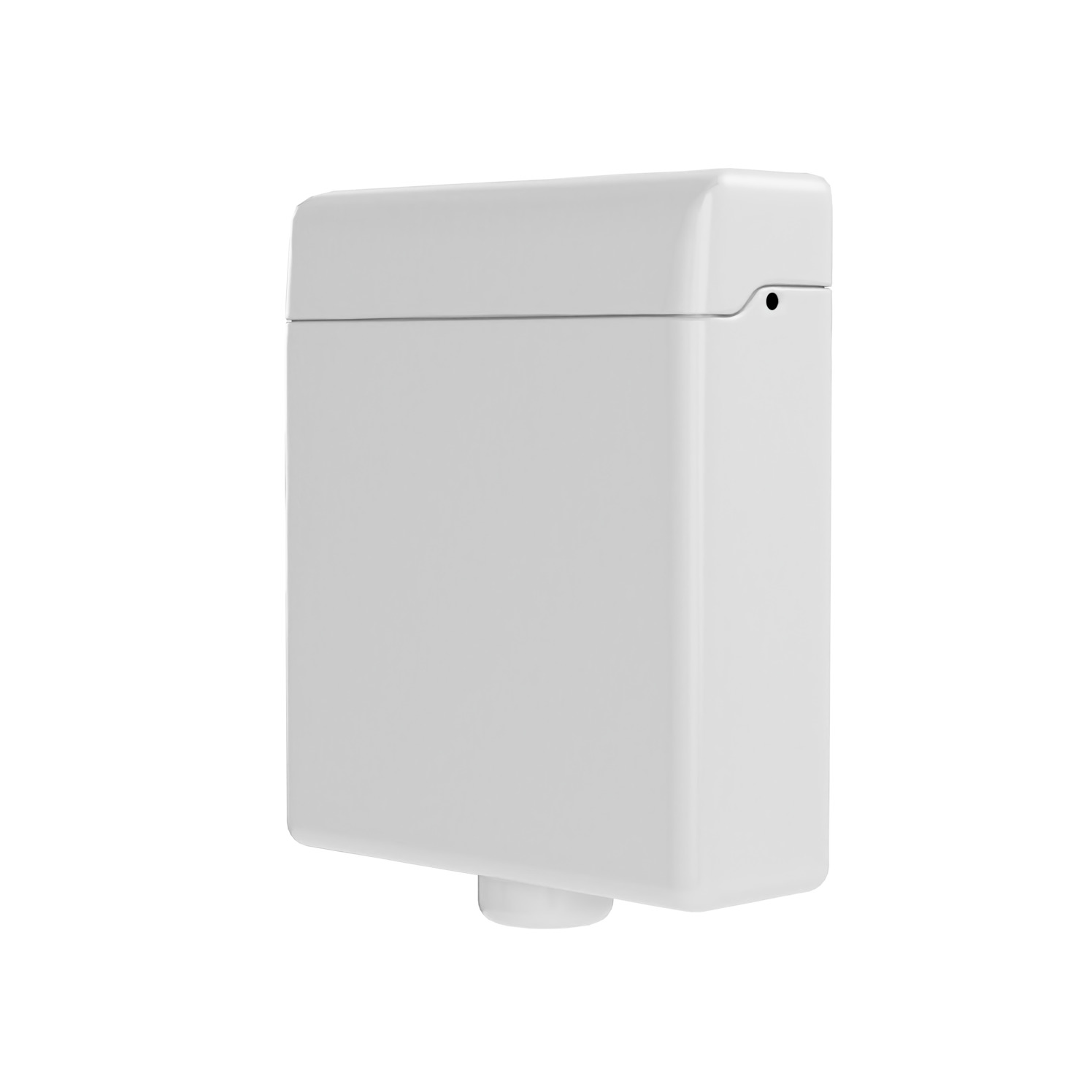 VIGOUR Aufputz WC Spülkasten Spar 6 L weiss mit Start/Stopp-Spültechnik | V2SP6N