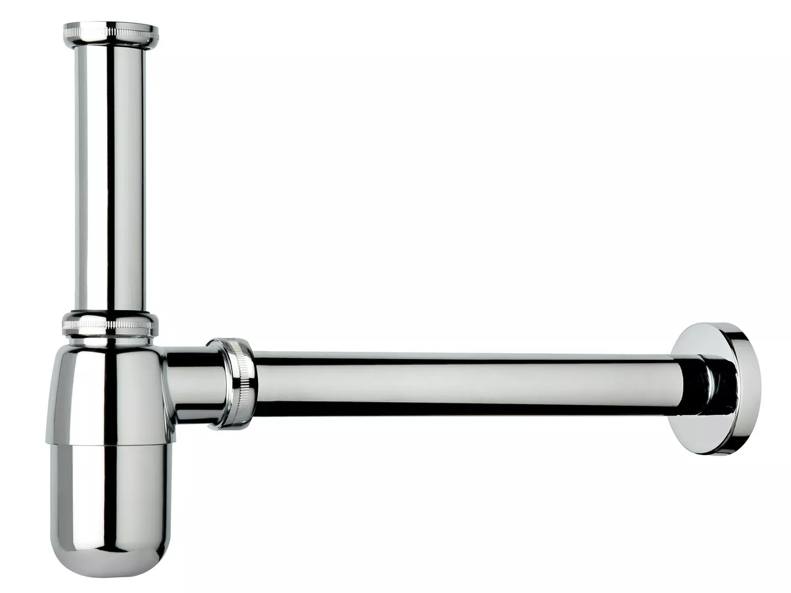 TRINNITY Wascht.Tassensiphon 1 1/4" ABS verchromt Tasse 55mm verchromt | TSA