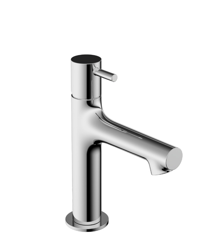 VIGOUR Einhand-WT-Batterie white Piccolo o.Ablaufgarnitur verchromt | WHOP