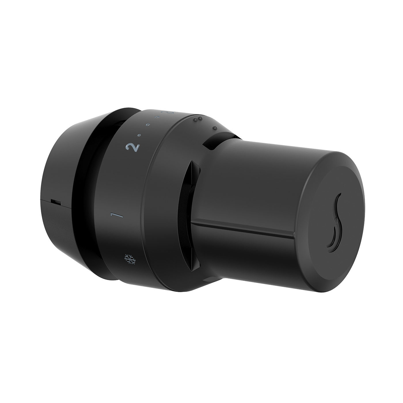 COSMO Thermostatkopf matt-schwarz M30 x 1,5 mit Nullstellung | COTKNSW