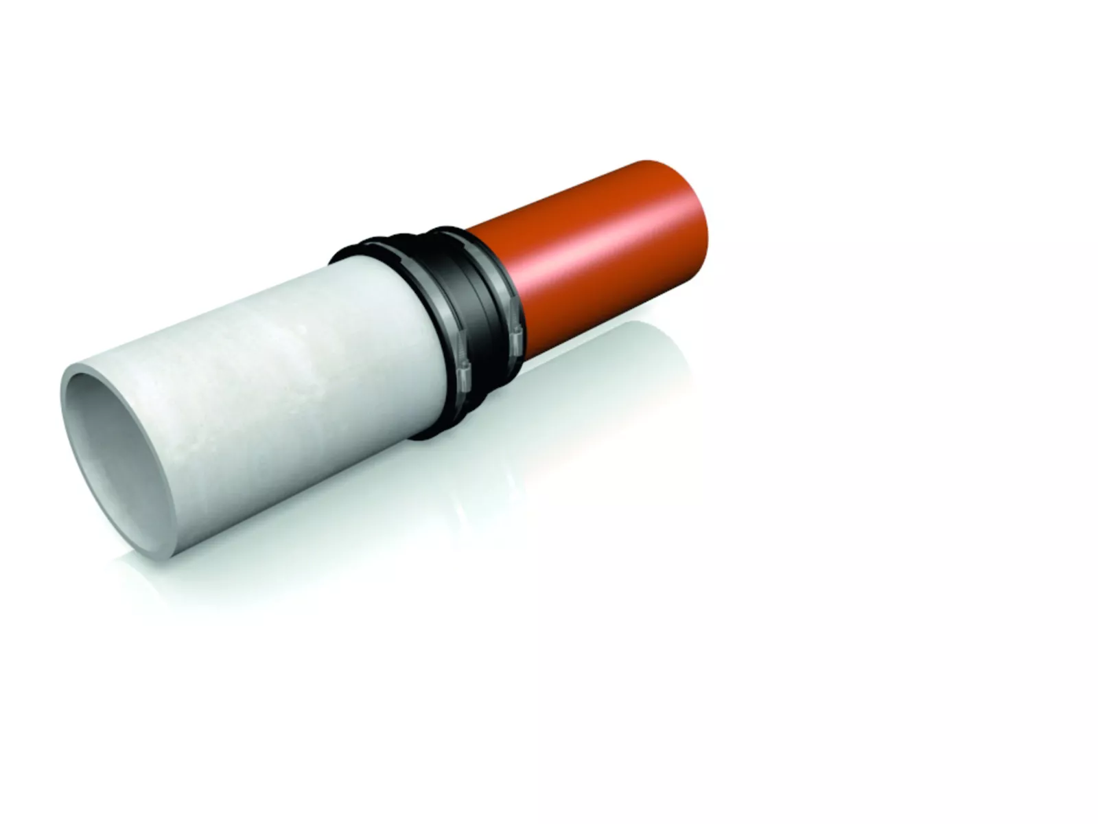 CONEL Gummi Adapterkupplung DRAIN LINK 144-160-x 110-125mm | CODLAK1602