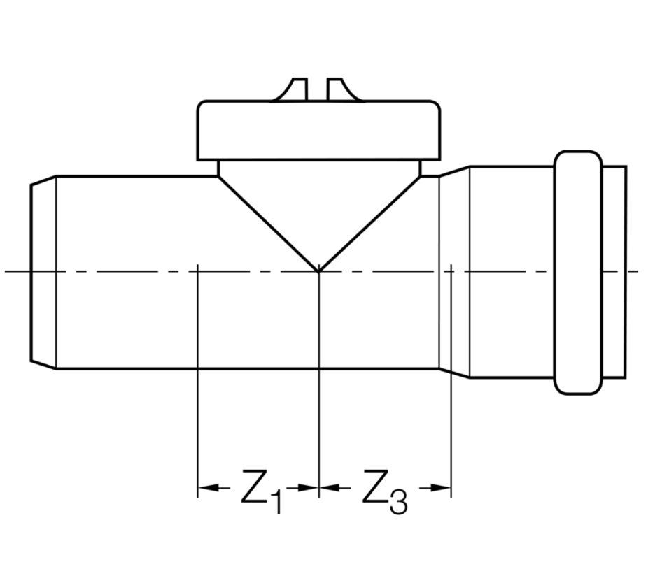 CONEL DRAIN Reinigungsöffnung DN 70 | CODRE70