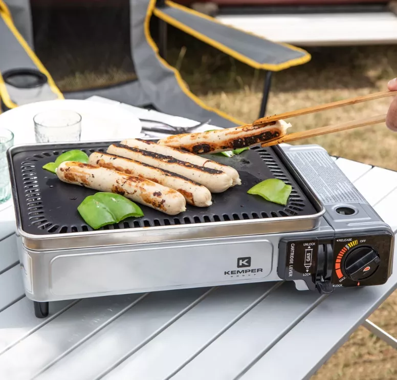 Kemper Outdoor-Grill 2,8 kW mit Plancha | 104998