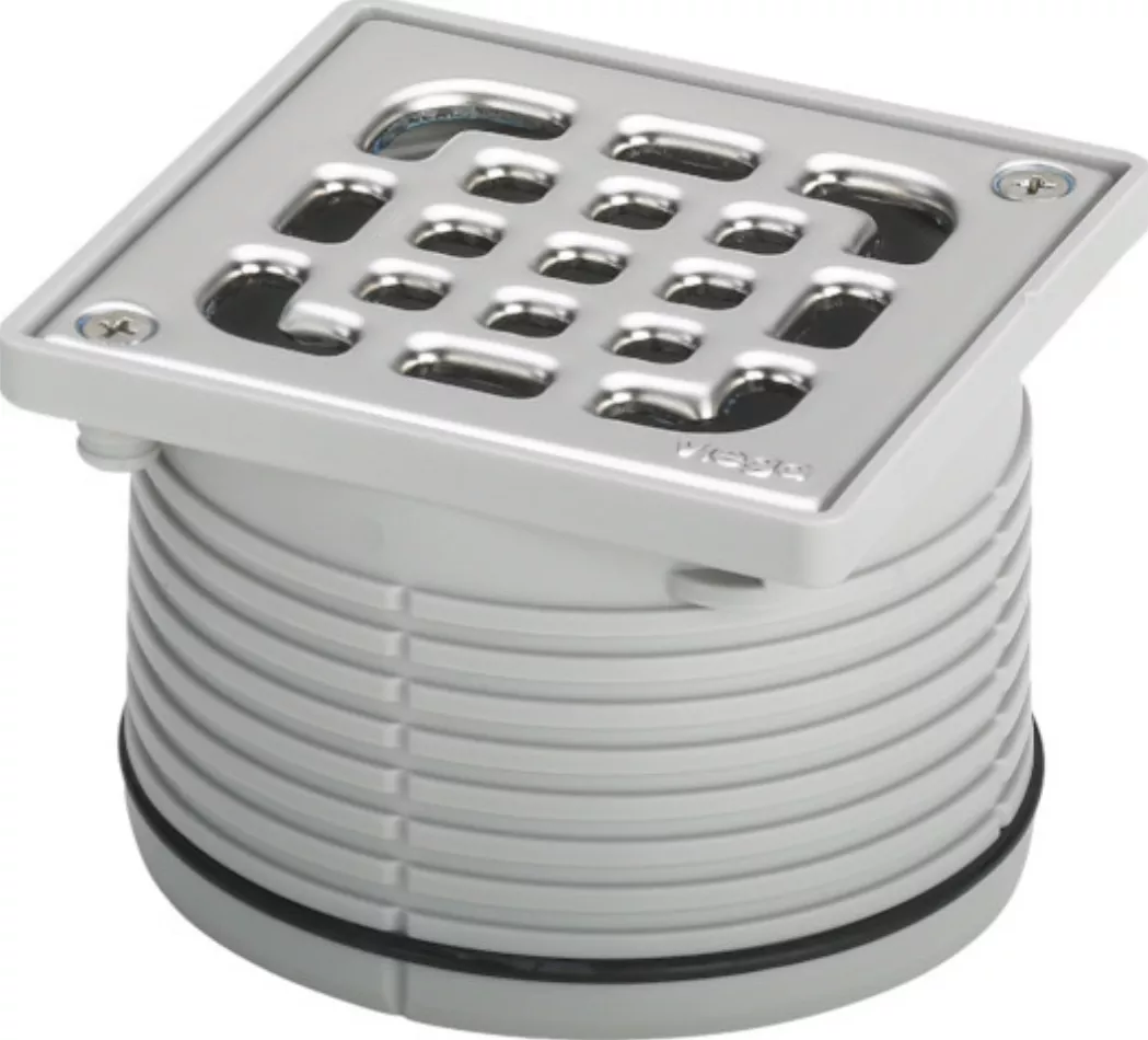 Viega Aufsatz Advantix 100x100mm nicht verschraubt, Klasse K 4934.1 | 555177