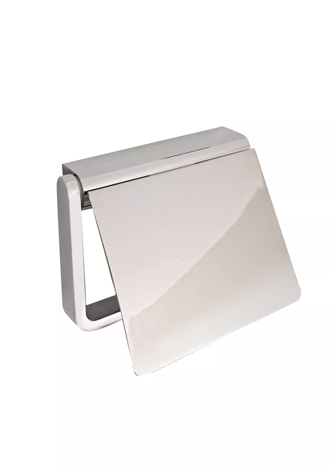VIGOUR Papierhalter derby V3 mit Deckel verchromt  | V3DEPH