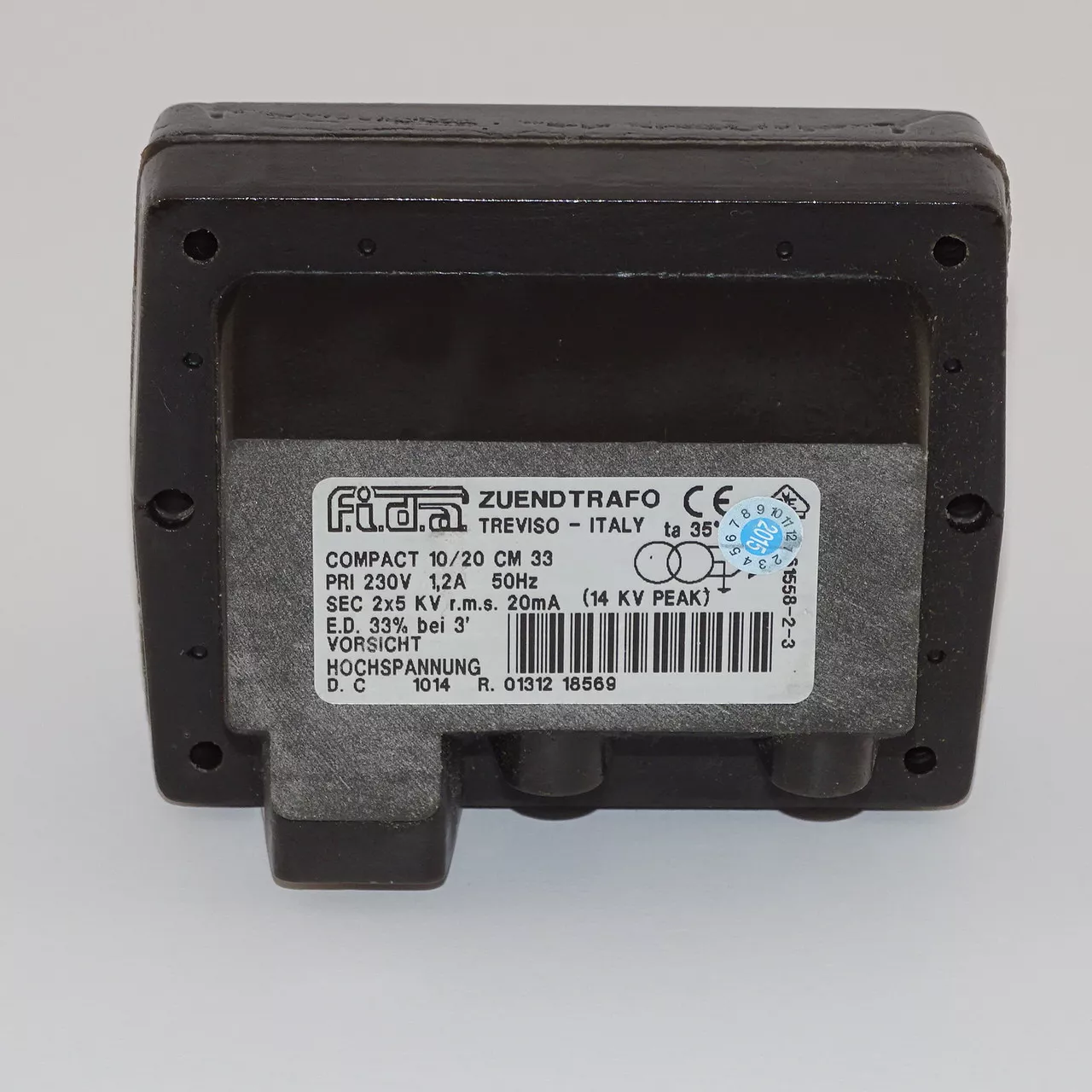 Zündtrafo F.i.d.a für Giersch R1/ 1.2 V L /Bi NOx Typ:10/ 20 CM 47-90-20776