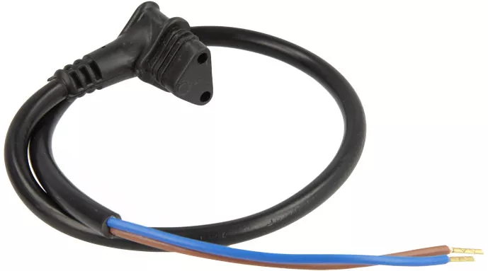 Netzkabel mit Winkelstecker, 410 mm, für fida Zündeinheit
